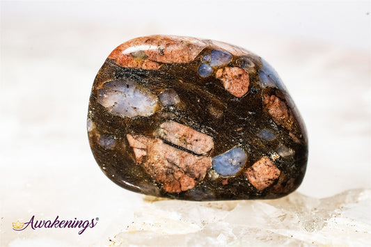 Quesera /Llanite Blue Opal - Tumbled