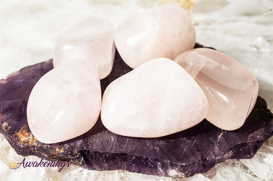Rose Quartz - Tumbled XL