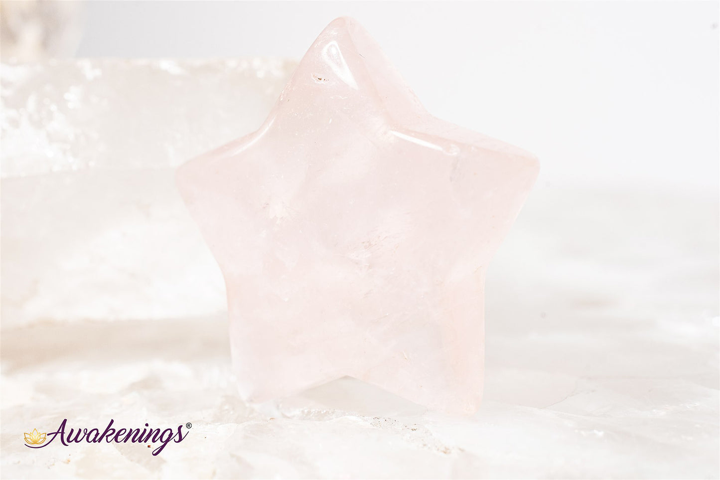 Rose Quartz Star - Medium