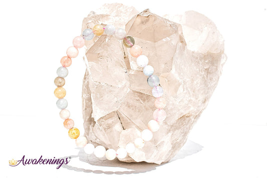 Mixed Morganite Bracelet - 6-8mm
