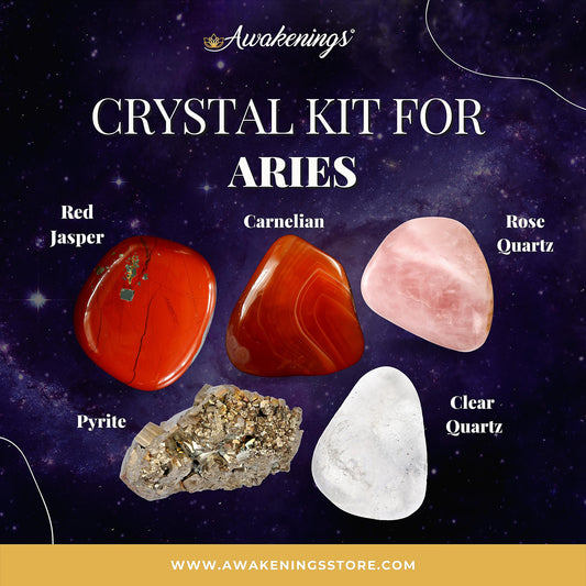 Aries Zodiac Crystal Kit