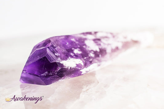 Amethyst Elestial Point