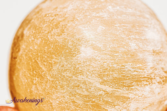 Orange Selenite Sphere/Orb- 40mm