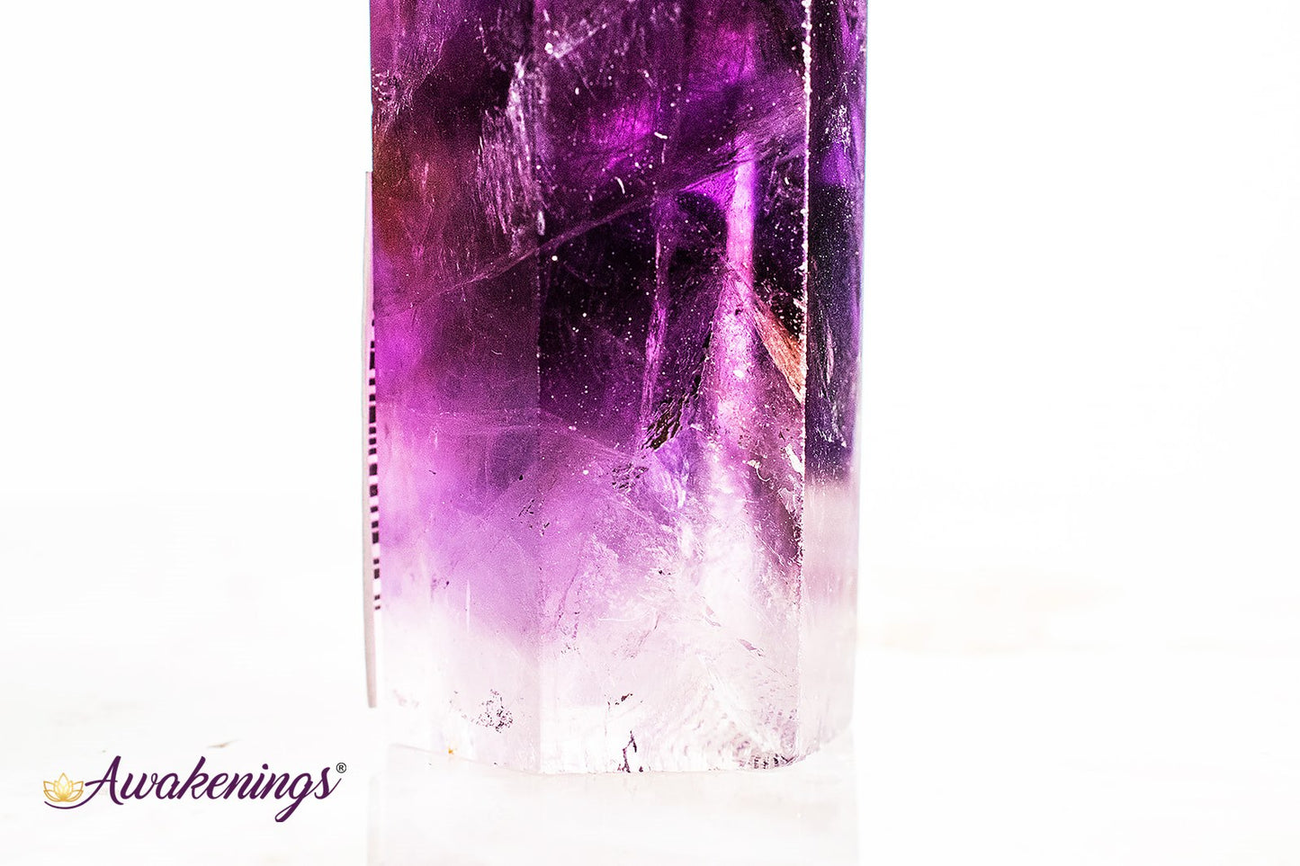 Dark Amethyst Narrow Tower/Point/Generator- Large (4-5")