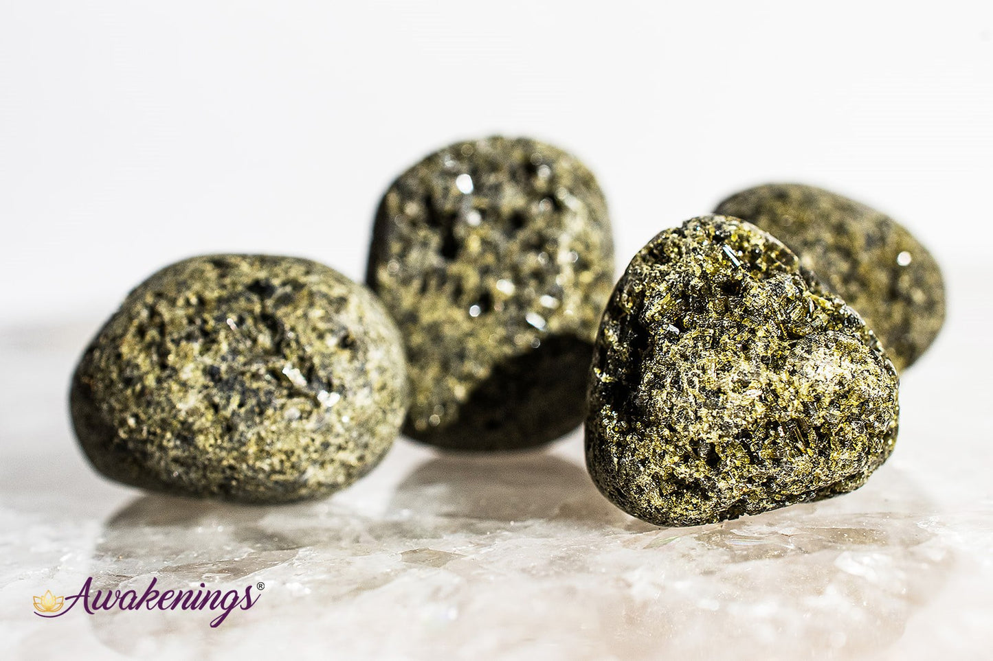 Epidote - Large Tumbled