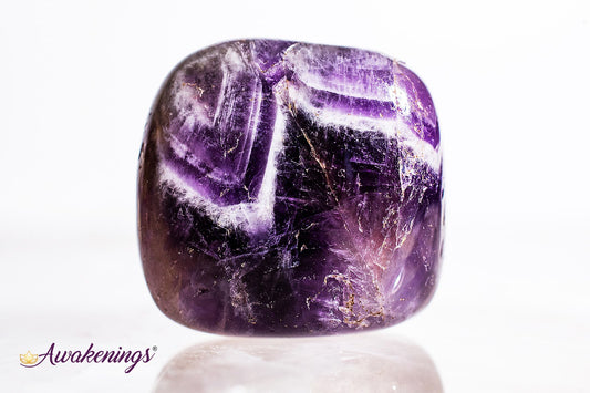 Chevron Amethyst - Tumbled