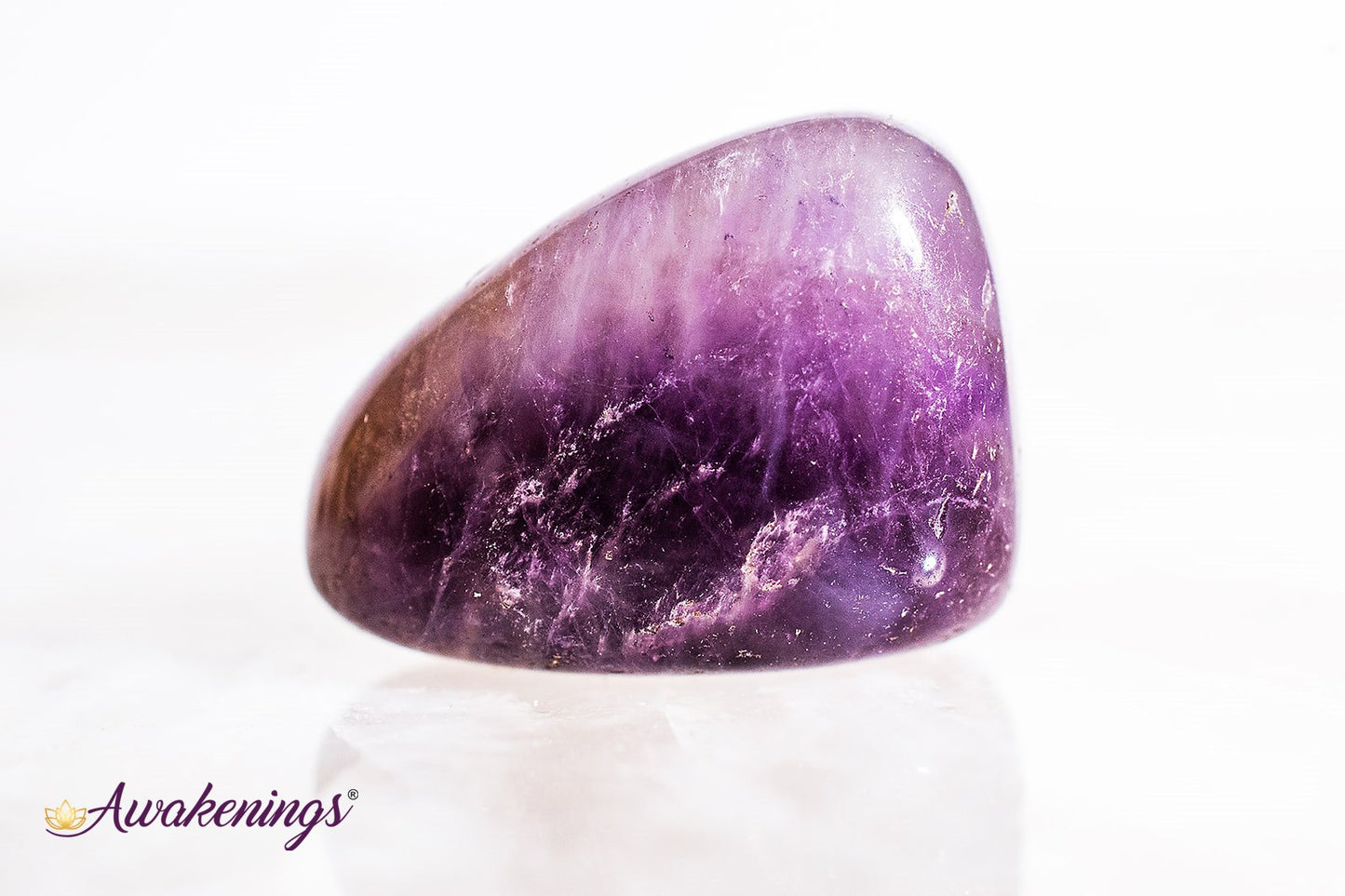 Chevron Amethyst - Tumbled