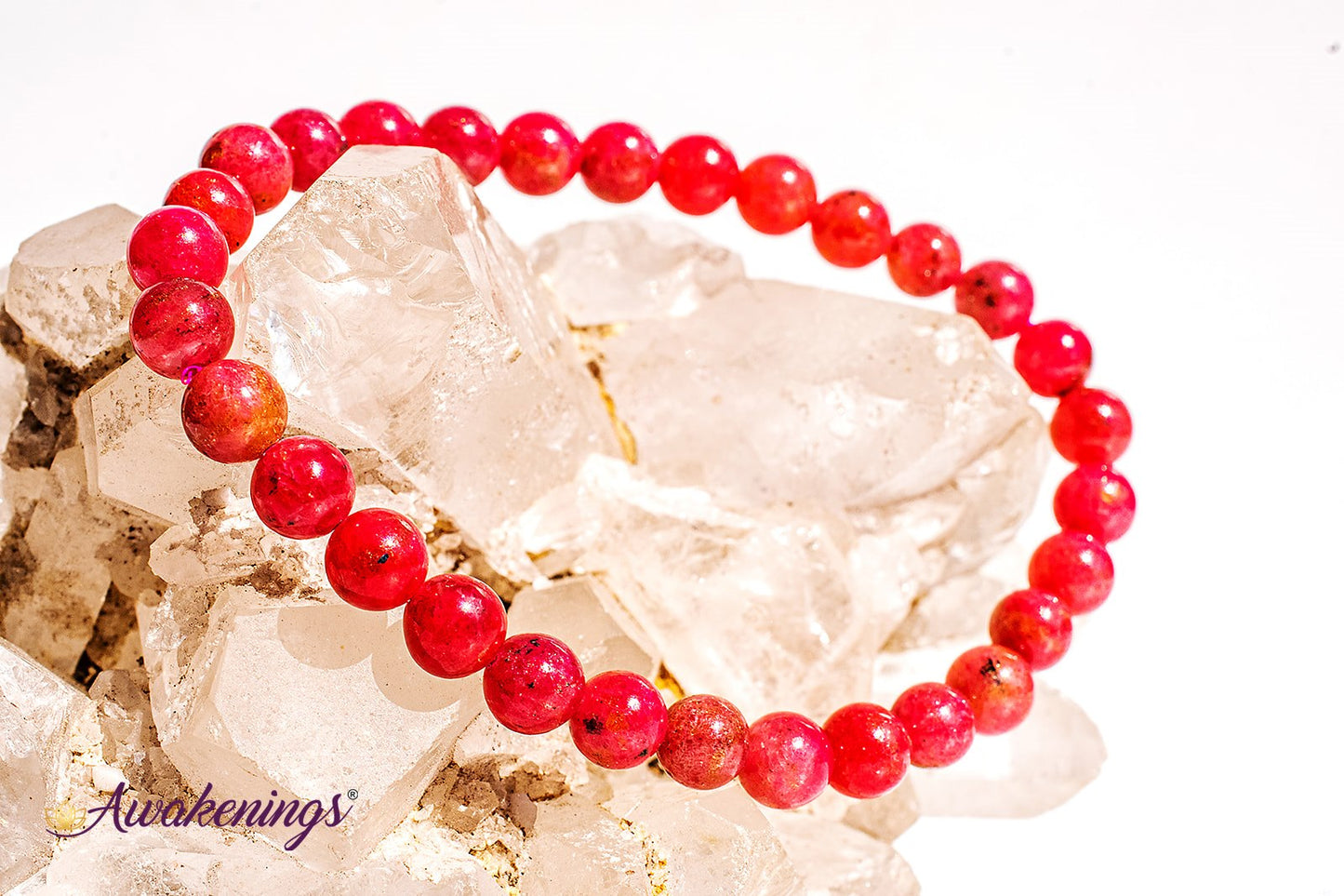 AAA Grade Rhodonite Bracelet - 6mm