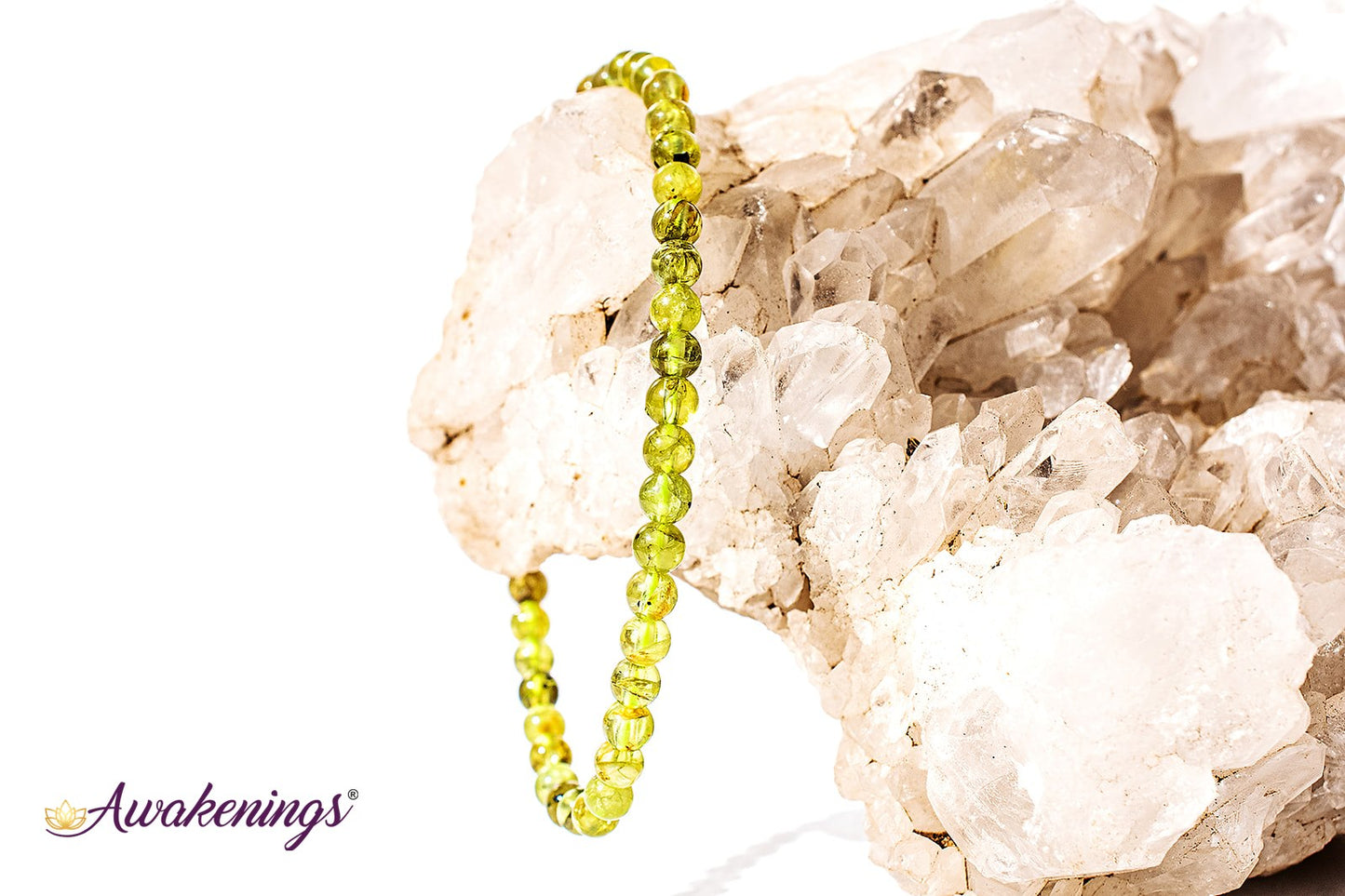 Peridot Bracelet-4mm