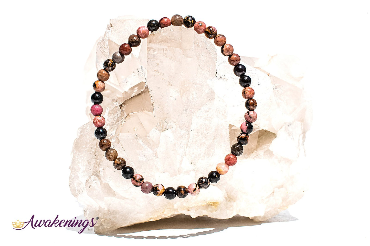 Rhodonite Bracelet-4mm