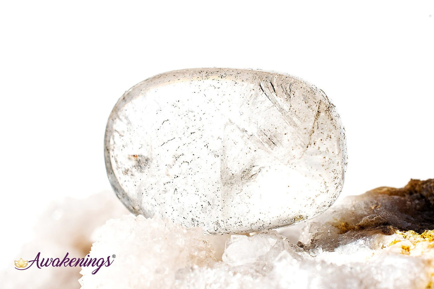 Blue/Aqua Aura Quartz - Tumbled