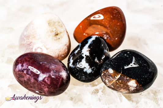 Black Sardonyx - Tumbled