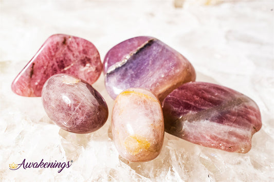 Purple Rose Quartz - Tumbled