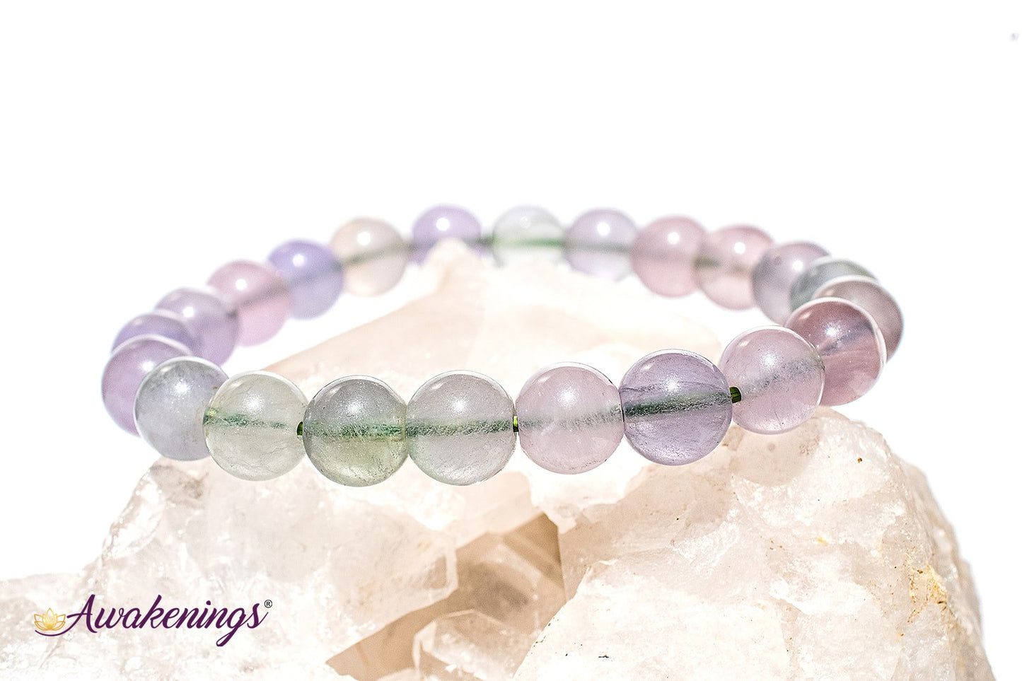 Lavender Fluorite Bracelet-8mm