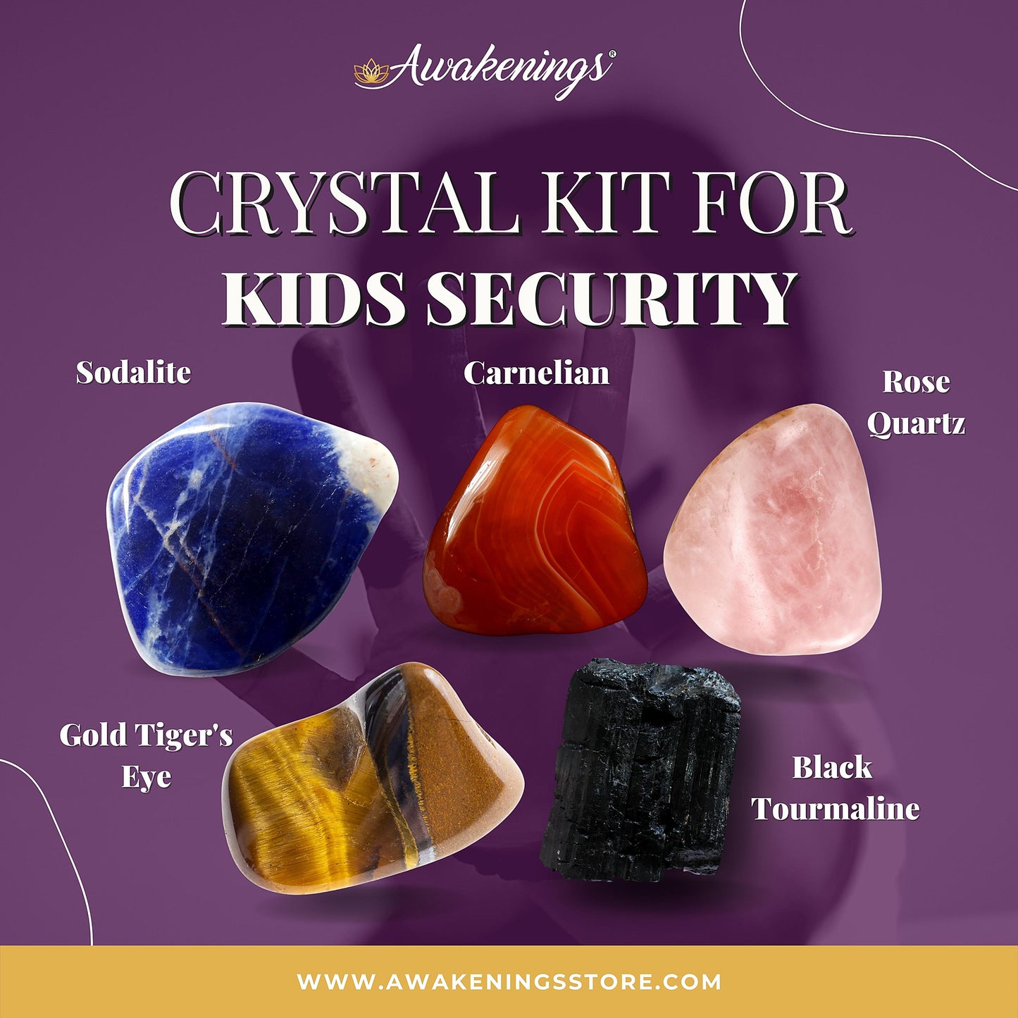 Kids Security Crystal Kit