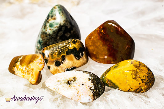 Ocean Jasper/Sea Sediment - Tumbled