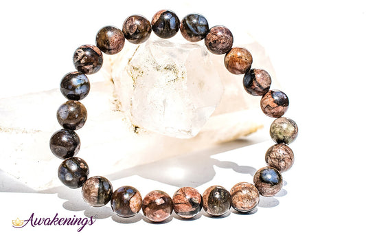 Quesera /Llanite Blue Opal Bracelet- 8mm