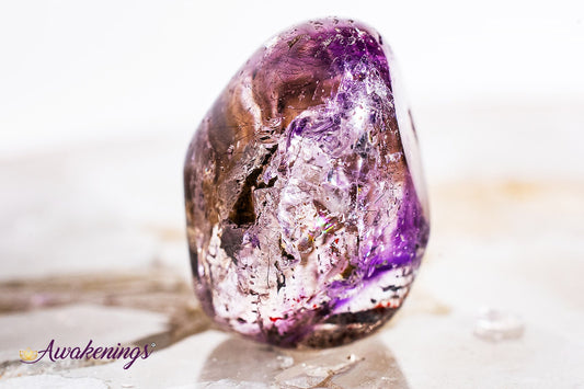 Light Brandberg Amethyst - Tumbled