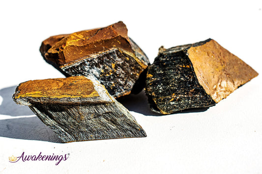 Blue Tiger Eye/Hawk Eye-Rough Raw Natural