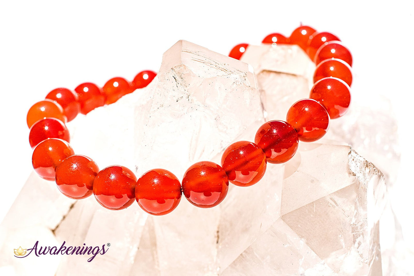 Dark Red Agate Bracelet- 8mm