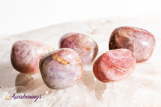 Pink Amethyst- Tumbled
