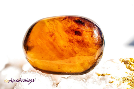 Blue Amber - Tumbled