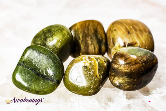 Green Serpentine - Tumbled