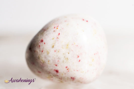 Cinnabite in Scapolite (Cinnabrite) - Tumbled