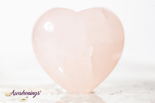 Rose Quartz Mini Heart