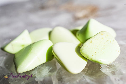 Chrysoprase Citron - Tumbled