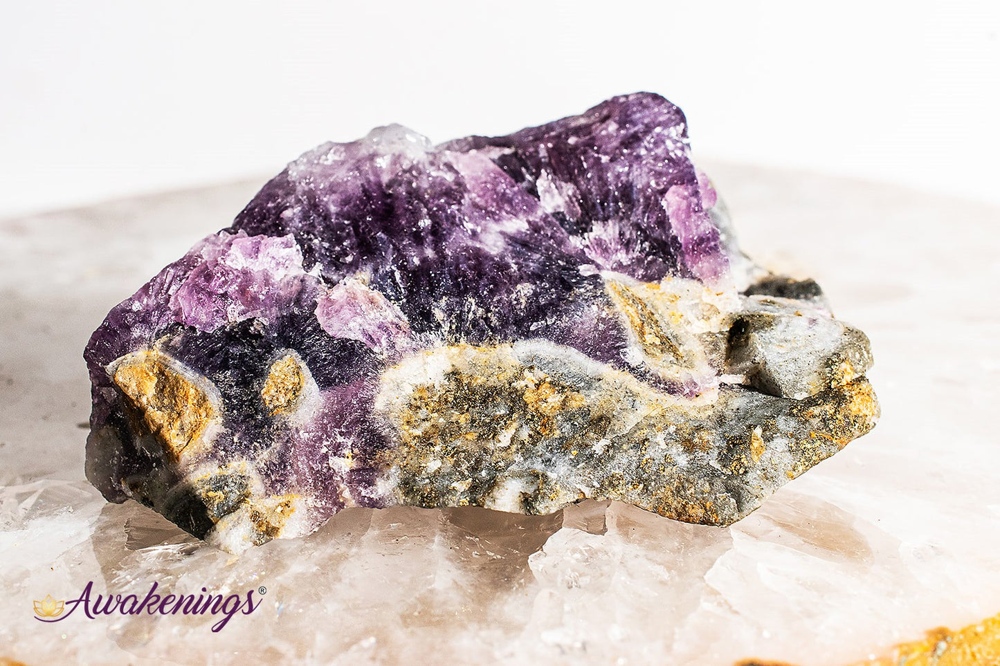 Chevron/Dream Amethyst Large-Rough Raw Natural