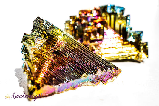 Bismuth Rough Raw Natural- Medium