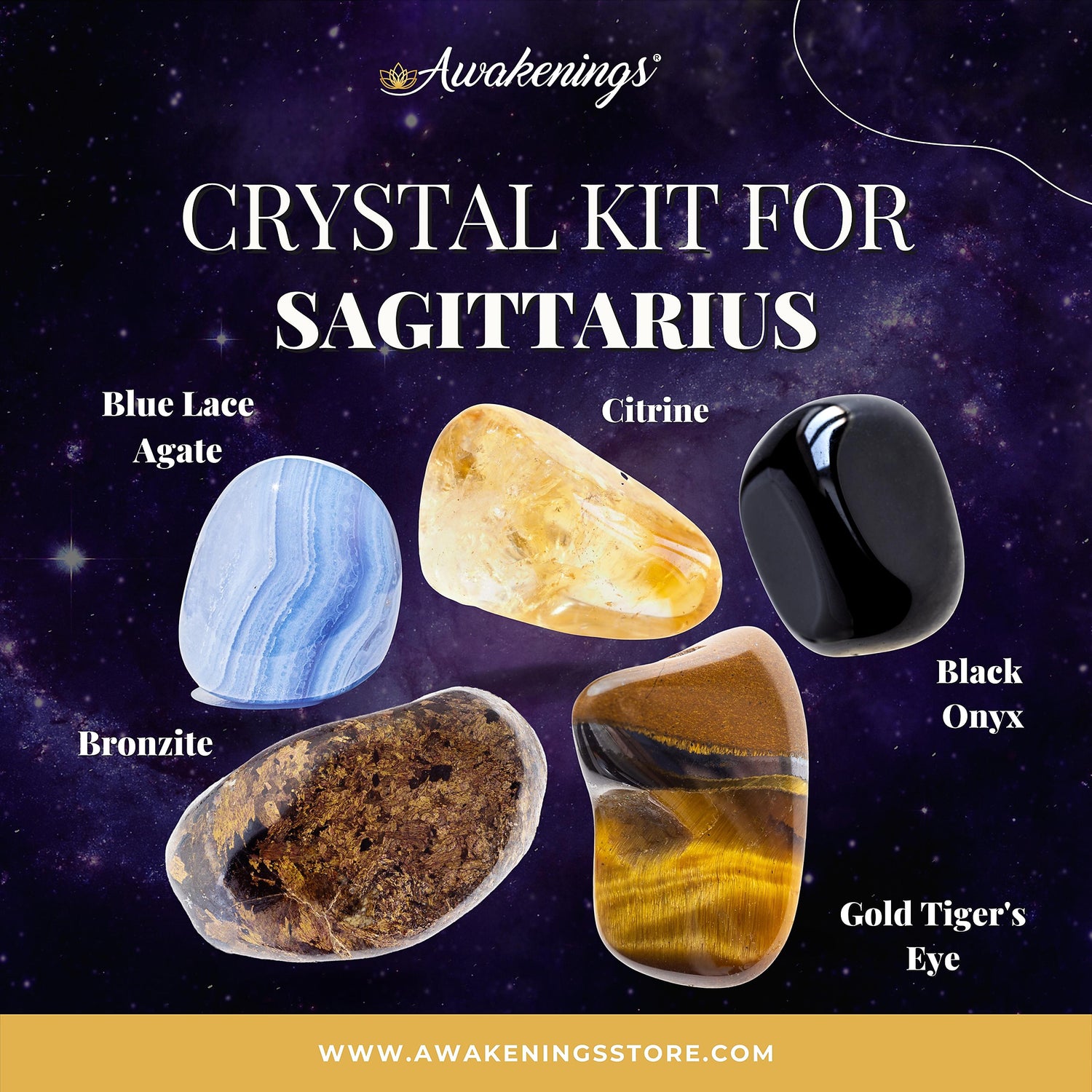 Zodiac Crystal Kit