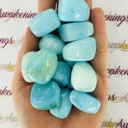 Blue Aragonite - Tumbled