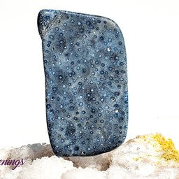 Blue Sponge Coral - Tumbled