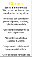 Smoky (Smokey) Citrine Quartz - Tumbled Smooth