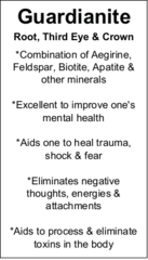 White Guardianite - Tumbled