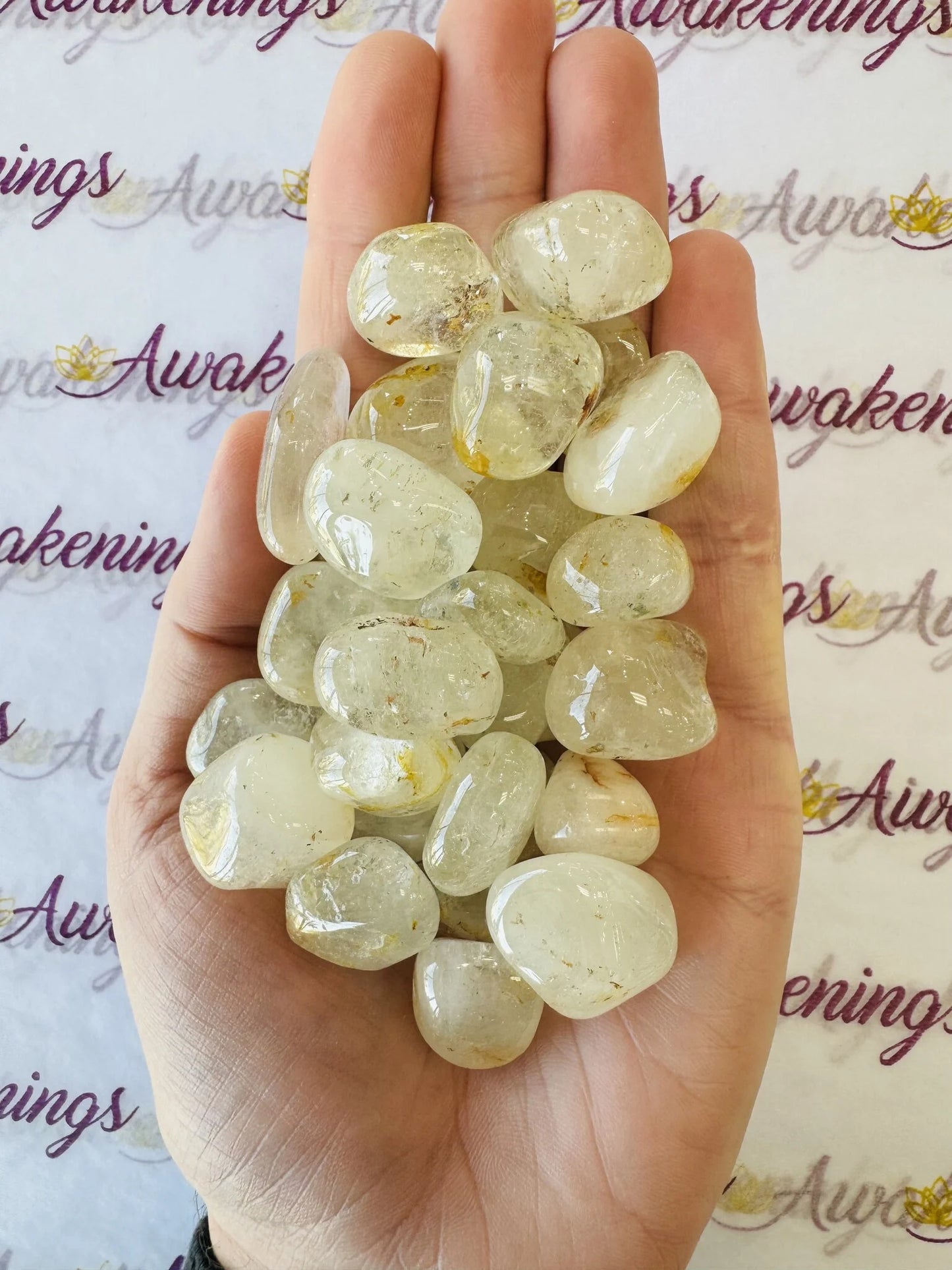 Silver Topaz - Tumbled