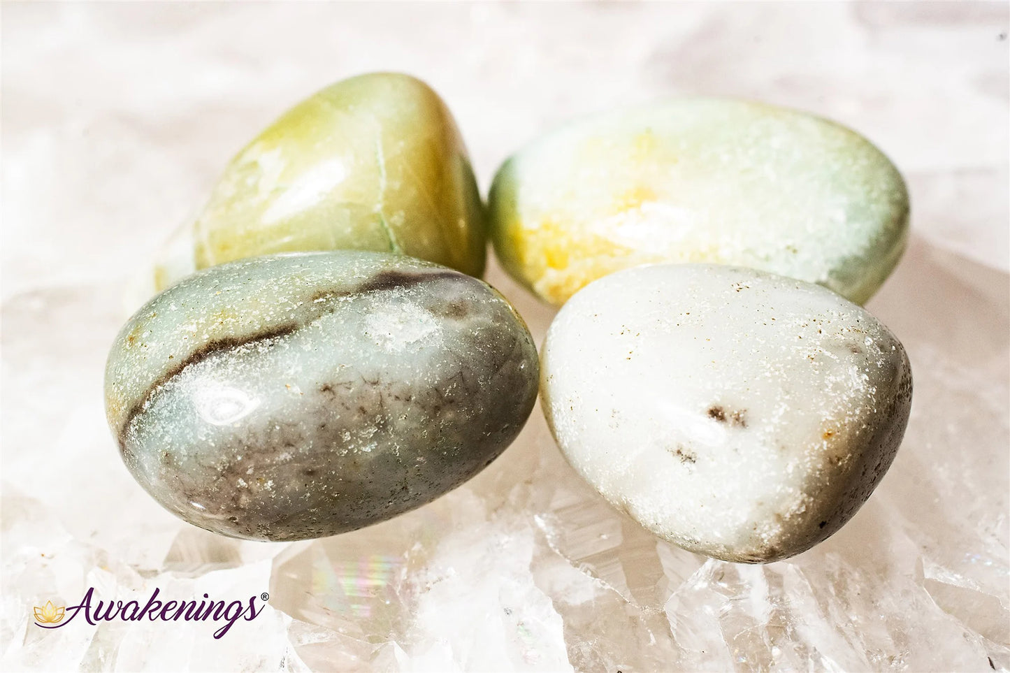 Sky Blue Quartz Azumar - Tumbled