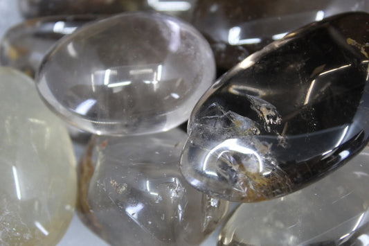 Smoky (Smokey) Quartz - Tumbled XL Smooth