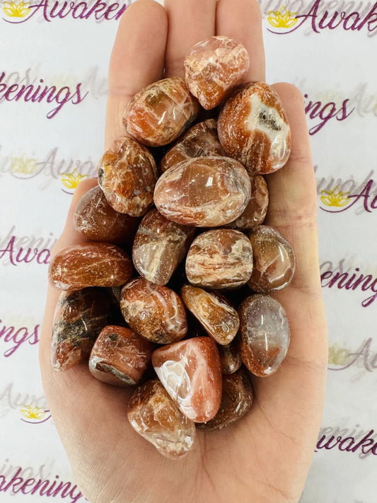 Snakeskin Fire Agate - Tumbled
