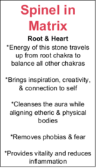 Spinel in Matrix - Tumbled