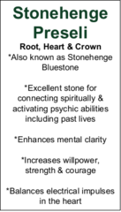 Stonehenge Preseli Bluestone - Tumbled