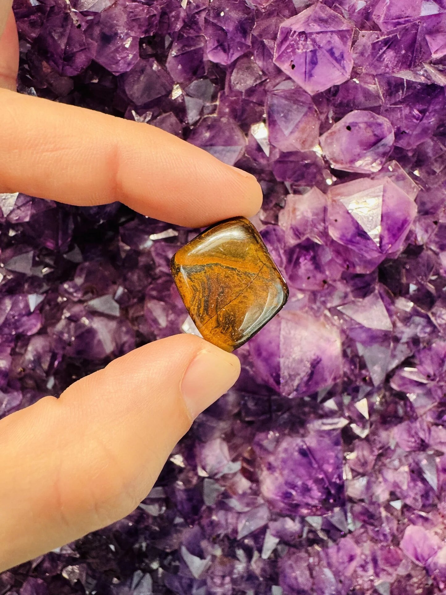 Tiger Iron (Mugglestone Muggle Stone) - Tumbled