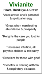 Vivianite (India) - Tumbled