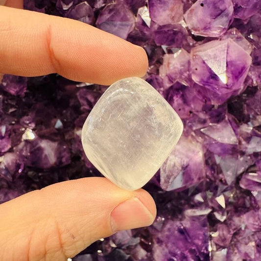 White Calcite - Tumbled