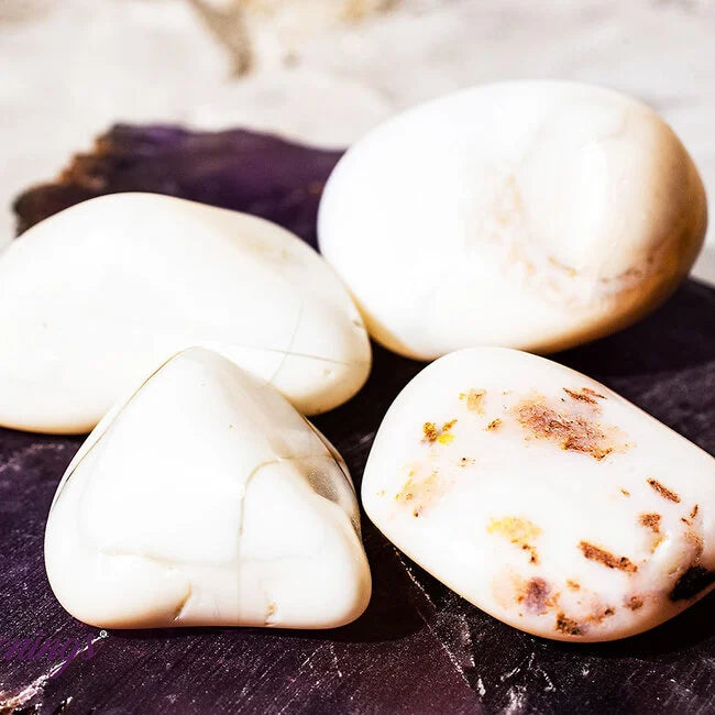 White Opal - Tumbled