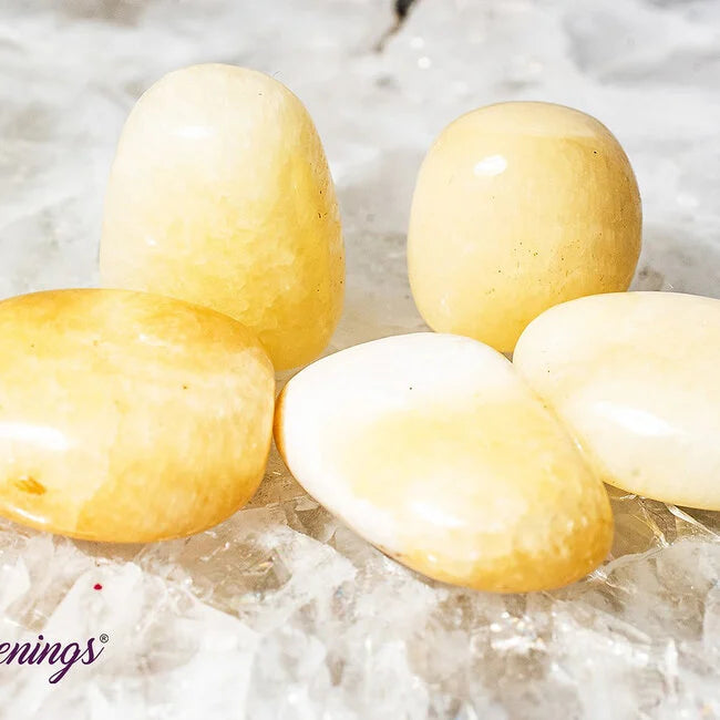 Yellow Calcite - Tumbled