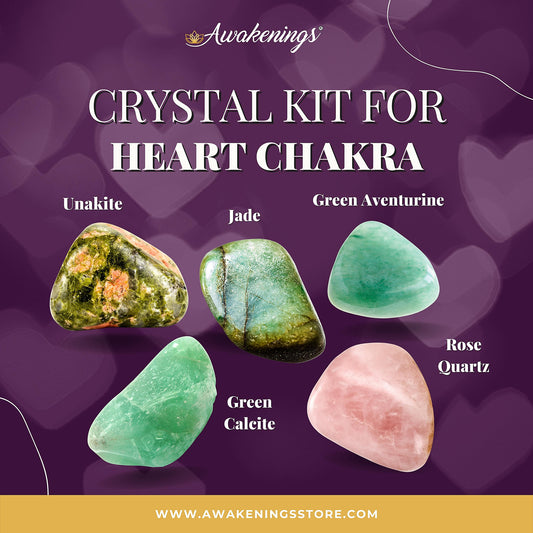 Heart Chakra Crystal Kit