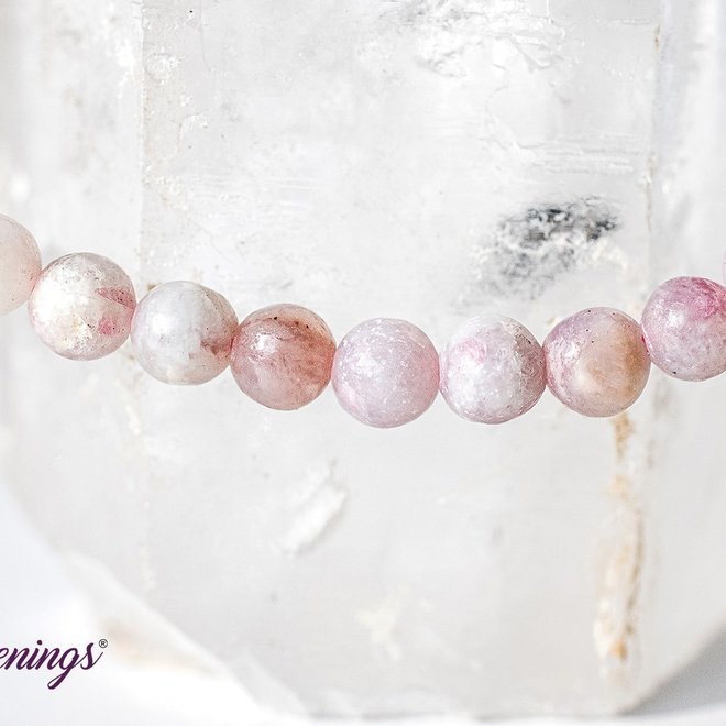 Ruby Jade Bracelet-4mm